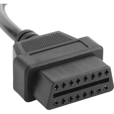 Cable Diagnostic - Adaptateur 38 Broches Mâle vers OBD2 16 Broches Femelle - Pour Véhicules Mercedes Benz - 1 Pièce (1/4)