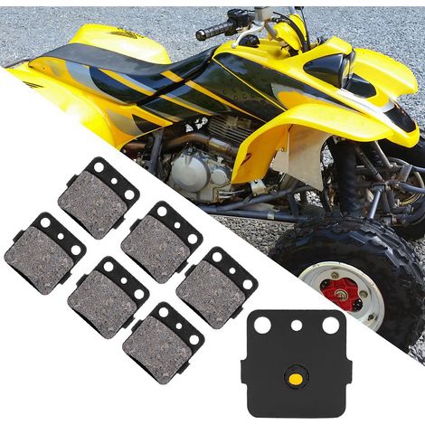 Jeu de 6 plaquettes de frein avant et arrière pour TRX400EX TRX400X Sportrax 9914, kit complet haute performance (1/5)