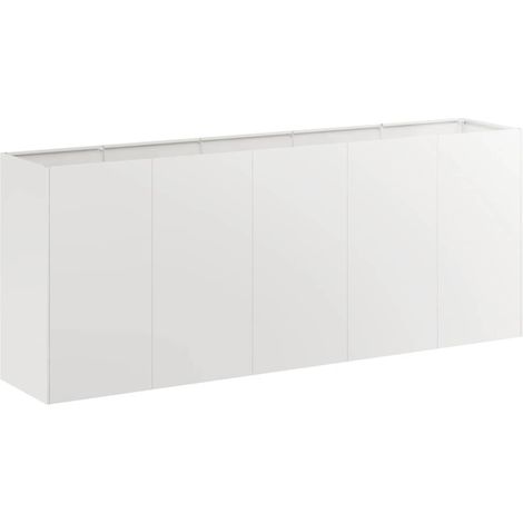 Maison Exclusive - Pflanzkübel 200x40x80 cm Edelstahl