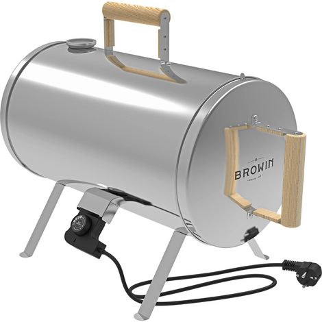 BROWIN Bruciatore elettrico 330020 Compatto e portatile, perfetto per viaggiare, versatile, facile da usare, ideale per pesce, carne e verdure (1/5)