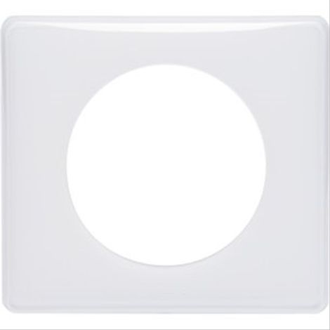 Plaque Yesterday Céliane blanc 1 poste Legrand 066631