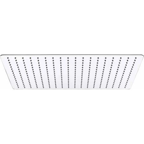 NIKLES Regenkopfbrause Piano Quadro 500x370mm Rectangle Edelstahl NIKPIAQRKB5037 BP5037R05N