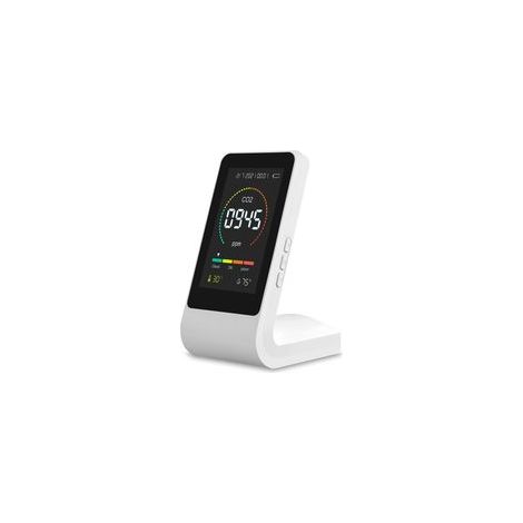 Détecteur de CO2 intérieur – Affichage numérique LED – Alarme automatique à 1000 ppm – Longue durée de vie avec alimentation USB-C (1/5)