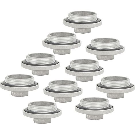 Juntas para tapones de drenaje de motores GY6 QMB139 157QMJ - 10 piezas con juntas de sellado (1/5)
