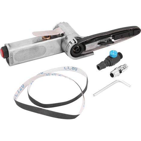 Ponceuse à bande pneumatique 10mm, polisseuse et rectifieuse à air comprimé (1/5)