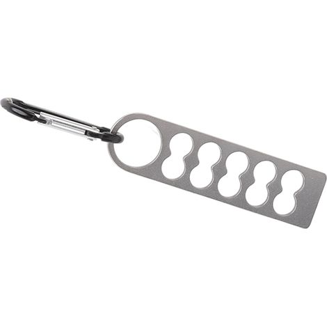 Organisateur de piquets de tente avec boucle en acier inoxydable 304, support de rangement pour sardines de camping (1/5)