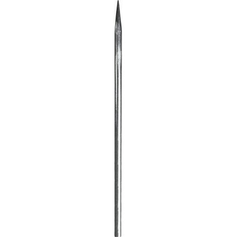 Barreau appointé - Hauteur 1000mm Diamètre 14mm - Fer forgé - à souder - (1/4)