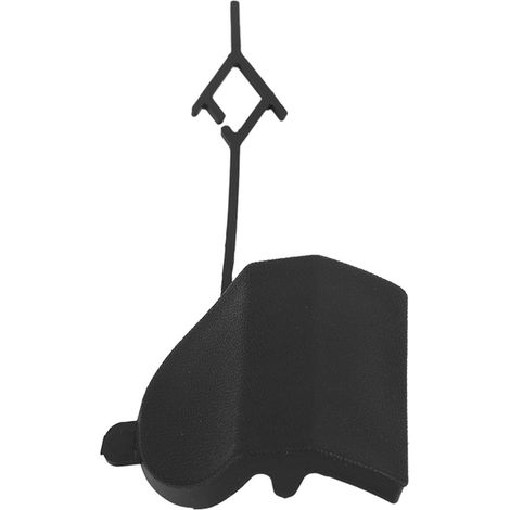 Cache-crochet de remorquage de pare-chocs arrière noir, excellente étanchéité, protection optimale pour crochet de remorquage de pare-chocs avant, pour Cayenne 92A 2015 à 2018, côté droit (95850550050 (1/5)