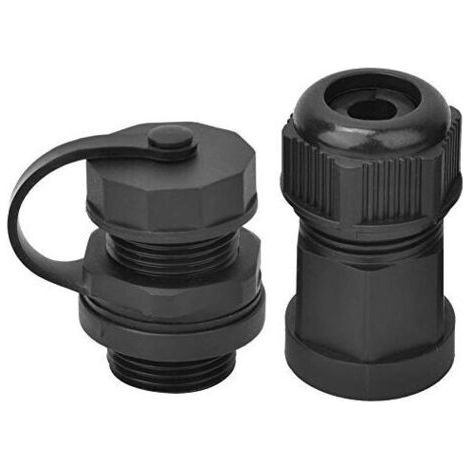 Connettore RJ45 impermeabile grado IP67, plug per rete CAT5/6, connettore per prolunga (nucleo + 1 involucro) (1/3)