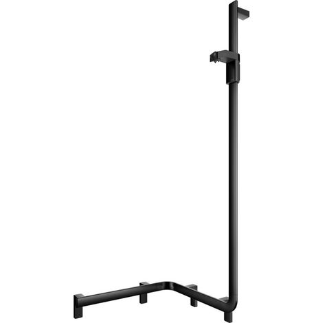 KE Duschhandlauf AXESS 35008, m.Br.stg. r. 550/550/1301mm sw matt (1/5)