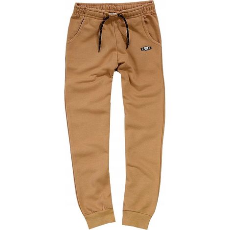 Pantaloni sportivi da ragazzo in cotone beige, taglia 146 J193T