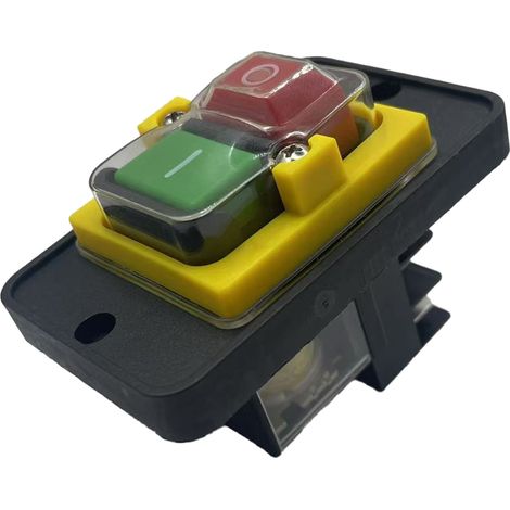 KJD12-14 Einbau-/Geräteschalter Magnetschalter 6 Polig 230V Stopp Druckschalter (1/5)