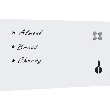 vidaXL Magnetisches Wand-Glas-Tafel 120x60 cm