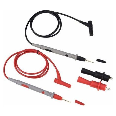 Multimeter Test Kit 1000V 20A Digital Electronic Probe Cables Set with Alligator Clips and Banana Plug for Multimeter Clamp (1/5)