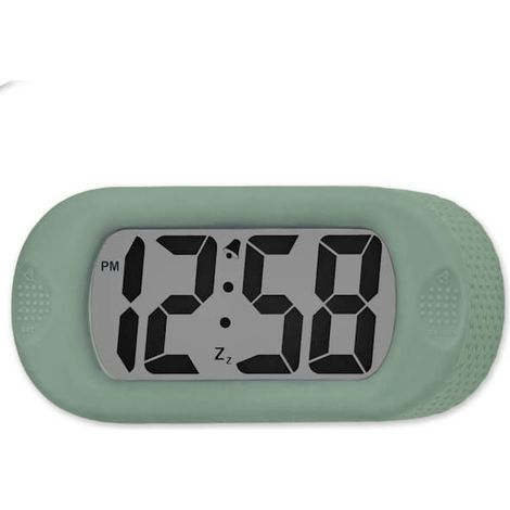 Acctim Silicone Pale Green Clock (1/2)