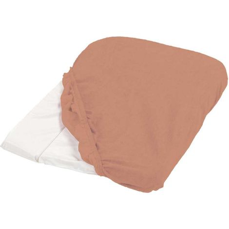 Housse de matelas a langer - CANDIDE - Eponge - 50 x 75 cm - Cassonade (1/5)