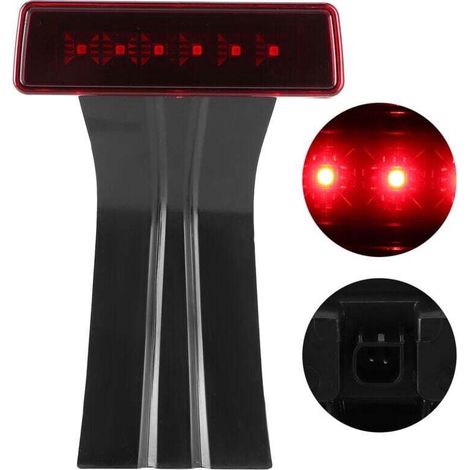 Feu arrière LED lumineux étanche IP68 lentille rouge pour Jeep Wrangler JK 2/4 portes 2007-2018,de (1/4)