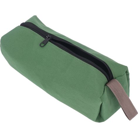Werkzeugtasche aus dickem Segeltuch mit großer Öffnung, große, hochkapazitive, multifunktionale Tragetasche zur Aufbewahrung und zum Transport. (1/5)