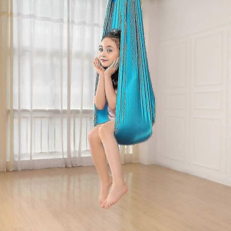 Hamac suspendu pour enfants, hamac élastique d'intérieur pour câlins (1/4)