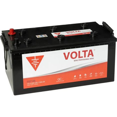 Batería de Camión 210Ah 1150 A EN Volta Profesional Basic PB2100I (1/2)