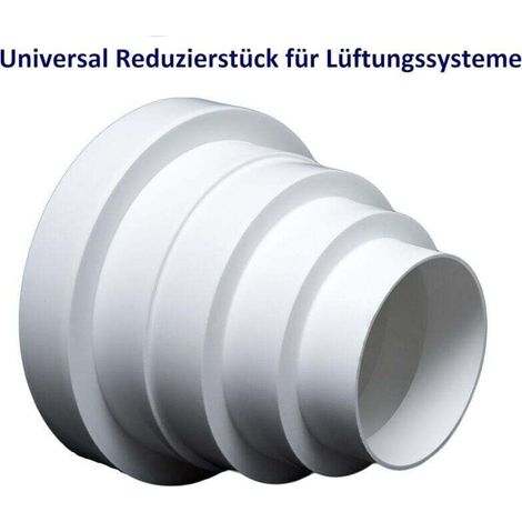 Universal round reducer for ventilation systems with a diameter of 80-150 mm - RDRC channel (1/3)