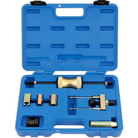 JOMAFA EXTRACTOR DE INYECTORES COMPATIBLE CON VAG AUDI VOLSKWAG TDI PD SDI COMMON RAIL HERRAMIENTA PARA QUITAR INYECTORES (1/5)