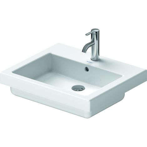 Duravit Einbauwaschtisch Vero 55cm weiß mit Überlauf, mit (1/5)