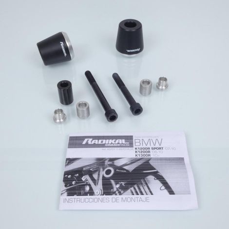 Tampon pare carter Radikal pour moto BMW 1300 K R Après 2010 (1/2)