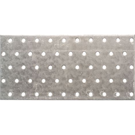Platine d'assemblage galvanisée 100 x 200 mm