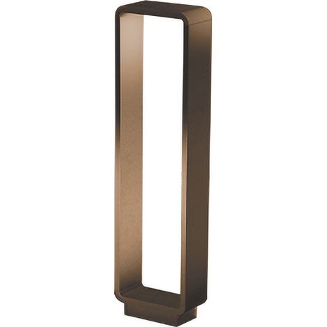 Stola Lampada a Paletto LED per Esterni 11W 3000K IP65 Design Moderno in Alluminio Verniciato Color Corten per Illuminazione di Percorsi e Giardini (1/2)