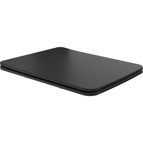Mexen Vera tavoletta a chiusura lenta slim, duraplast, nero opaco - 39164085 (1/4)