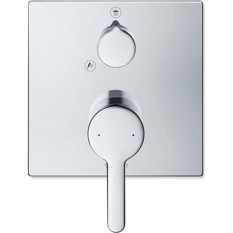 Duravit C.1 Einhebel- Brausemischer Unterputz, eckige Rosette, 2 (1/5)