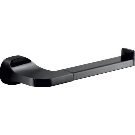 Portarotolo da muro in acciaio inox e Cromall ST24 Gedy serie STELVIO Nero Opaco (1/3)