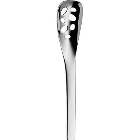 WMF Servierlöffel Nuova Cromargan Edelstahl rostfrei18/10 poliert Posate, Acciaio Inossidabile, Argento, 18.5 x 4 x 2 cm (1/4)