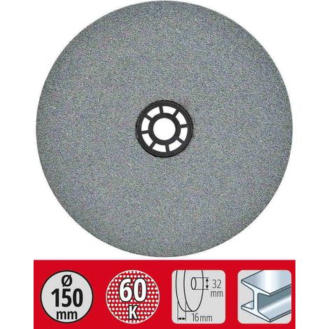 KWB Meule grain fin diamètre 150x12,7x16mm G60 (1/3)