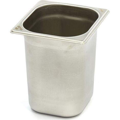 Conteneur gastronorme - GN 1/6 - Profondeur 20cm - inox - Maxima