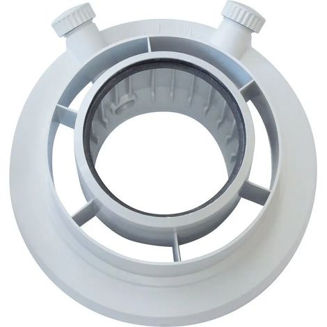 Vaillant Pieza de conexión de aparato 80/125 mm PP para ecoTECplus /5-5 y ecoCOMPACT 4-5, 0020147469