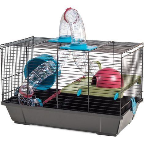 JAULA HAMSTER 938 NEGRA
