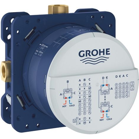 Grohe Rapido SmartBox Universal Rough-In Box, 1/2' (35600000) (1/5)