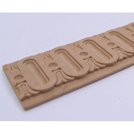 Cornice Scolpita in Faggio mm 63 x mm 8 x mm 2400 pezzi 5
