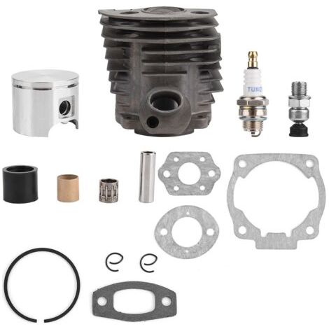 Kit cilindro e pistone da 46 mm con guarnizioni per motore Husqvarna Rancher Nikasil 50, 51, 55