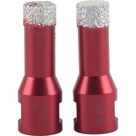 Stück Diamant-Lochsägenaufsätze mit M14-Innengewinde, Winkelschleiferzubehör für Keramikfliesen, 16 mm