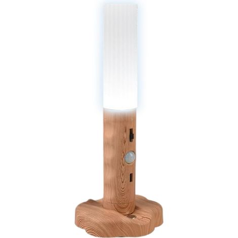 Veilleuse à capteur, lampe LED activée par le mouvement, magnétique, sans fil et rechargeable, portable, murale pour enfants, adultes et couloir. (1/5)