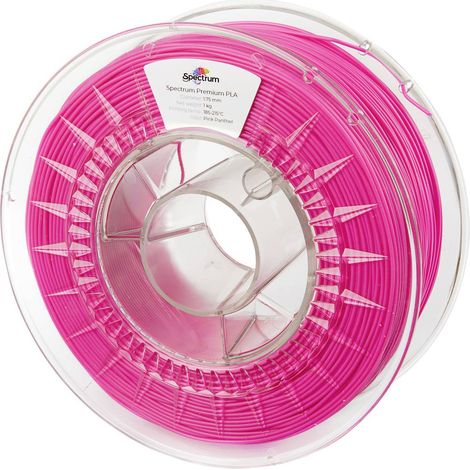 Spectrum Filaments 80039 PLA Premium Filamento per stampante 3D Plastica PLA 1.75 mm 1000 g pink panther, Rosa 1 pz.