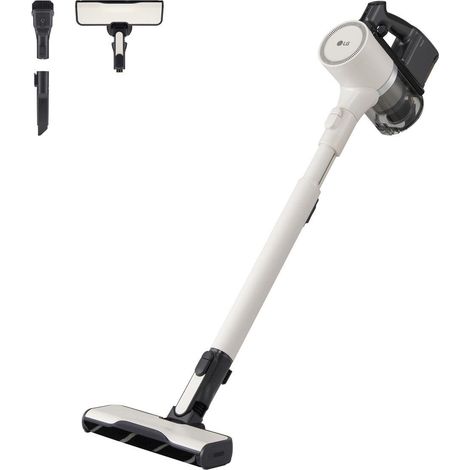 LG – Aspirateur balai sans fil puissant – Autonomie jusqu'à 1 heure – Filtre HEPA lavable – Technologie cyclonique