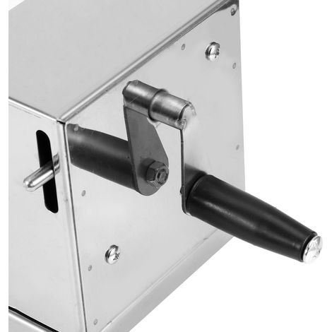 Grattugia manuale in acciaio inox per verdure, ideale per patatine fritte a spirale e fette. (1/5)