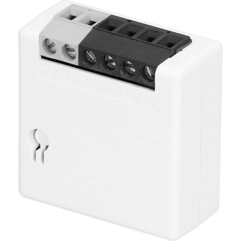 Interrupteur WiFi Mini Intelligent, Contrôle à Distance et Vocal, Programmation, Double Commande, pour Maison 100‑240V
