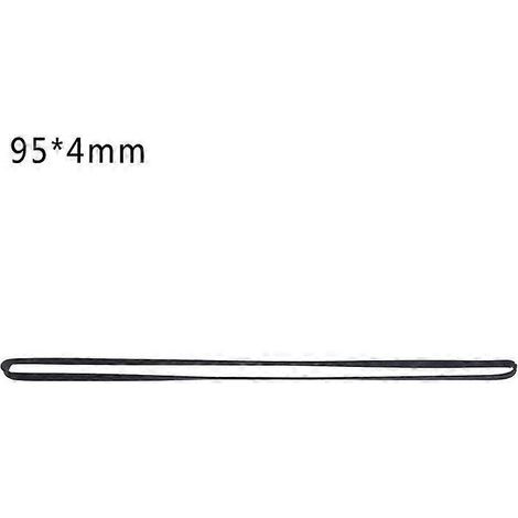 Courroie plate de 4 mm de large pour magnétophone à cassettes, assortiment de courroies courantes pour enregistreur (1/5)