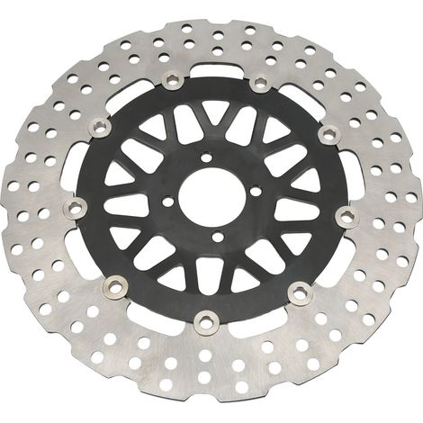 Disque de frein universel pour moto de 310 mm, percé et rainuré pour une bonne dissipation de la chaleur, adapté aux motos Suzuki. (1/5)