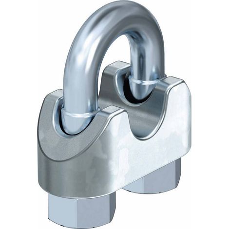 OBO Bettermann Serre-câble en fil métallique 8mm acier galvanisé, 5302080 (1/2)